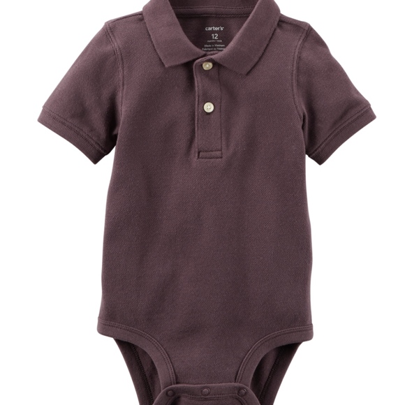PiquÃ© Polo Bodysuit - Picture 1 of 3